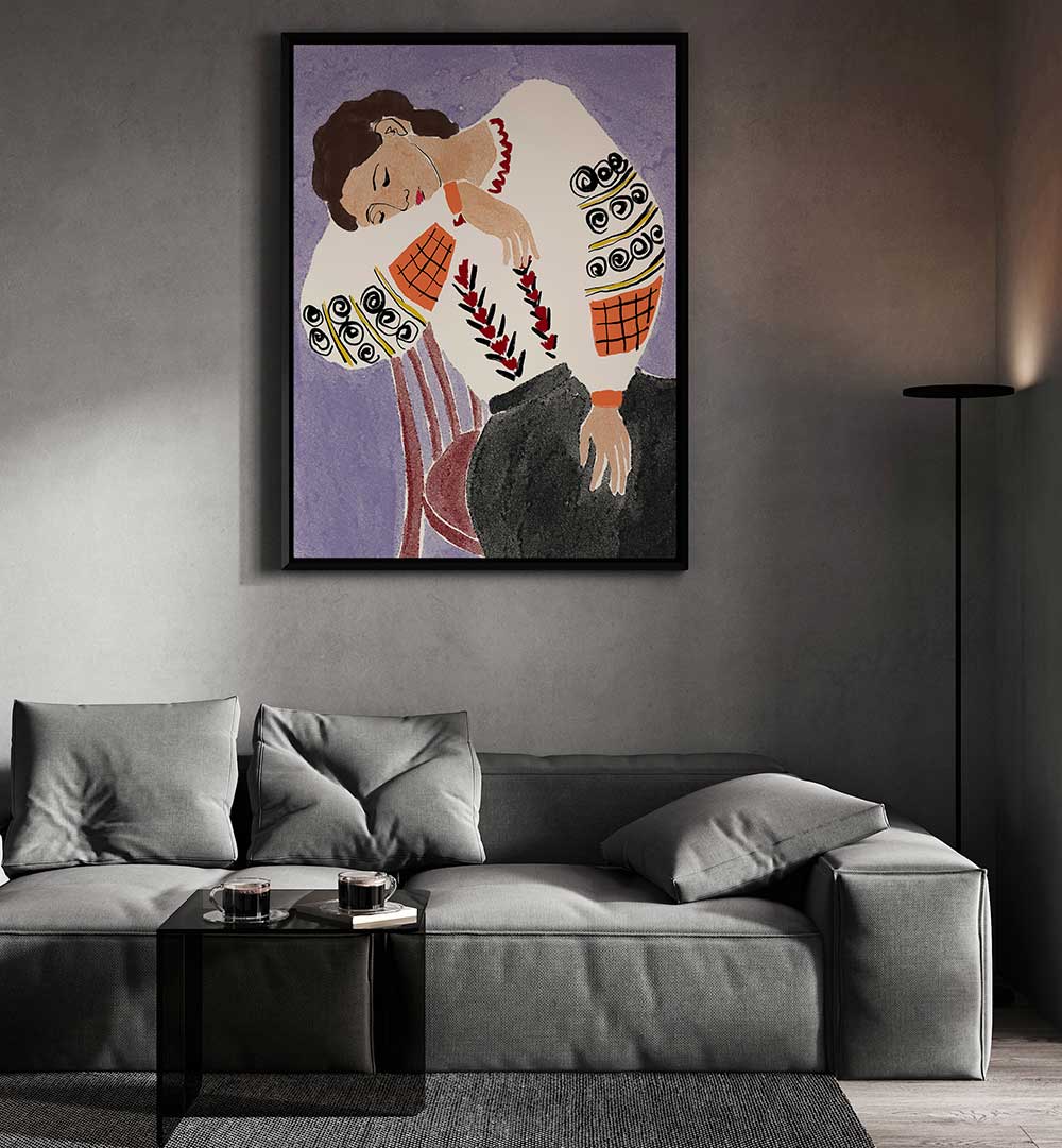 THE ROMANIAN BLOUSE , PORTRAITS & FIGURATIVE ILLUSTRATIONS