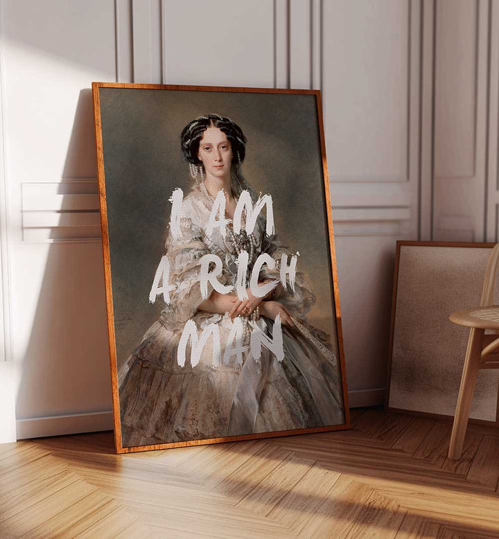 RICH MAN X , ALTERED ART PRINTS
