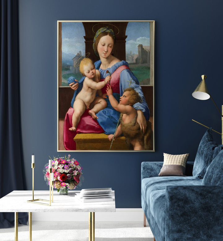 THE GARVAGH MADONNA (1509–1510) , VINTAGE PAINTINGS