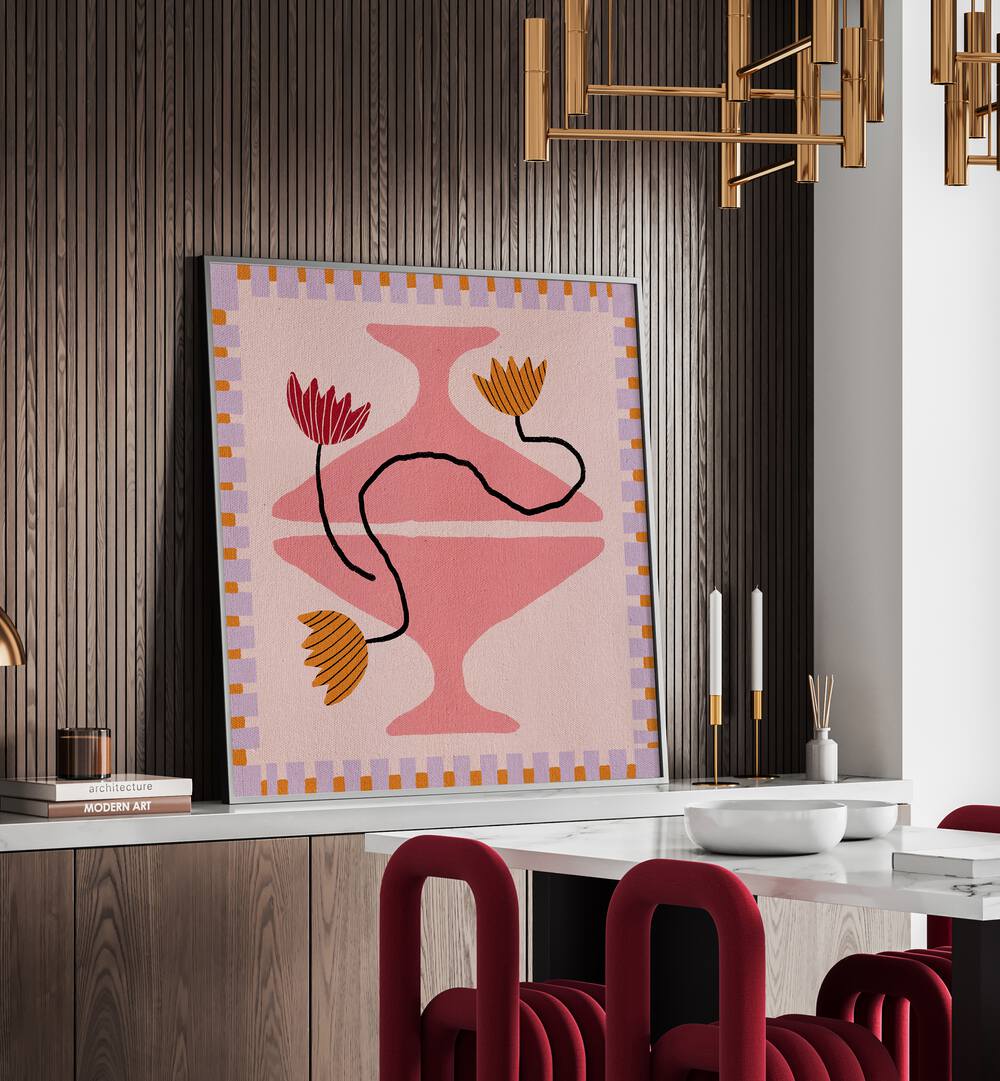 Stunning OUT OF VASE BLOOMS VIII, FASHION POSTERS, featuring vibrant floral art that enhances any décor.