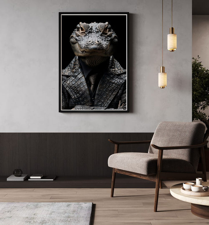 WILD SUITS - CROCODILE , ANIMAL PAINTINGS