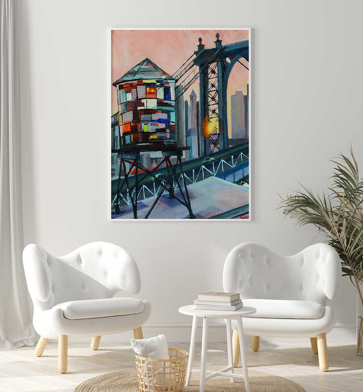LOVE FROM THE BQE , LANDSCAPE PAINTINGS