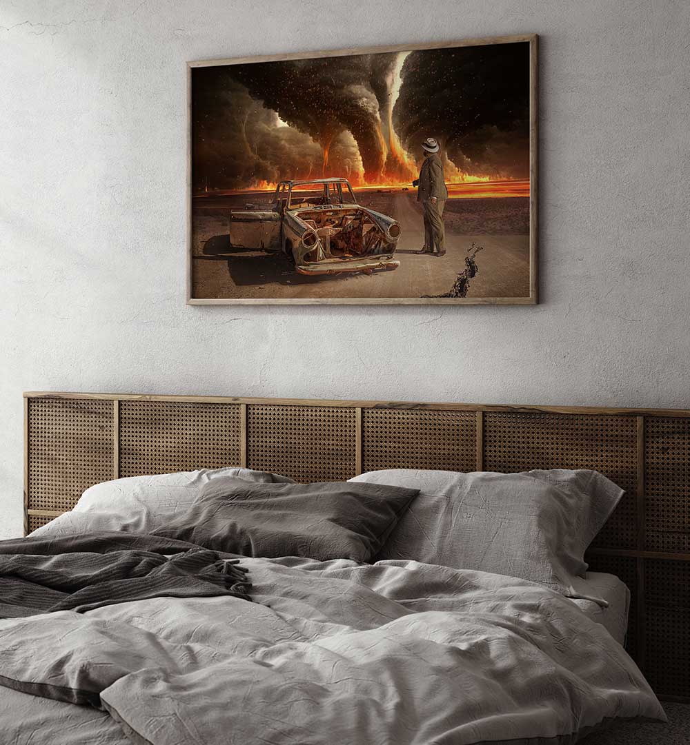 FIRE STORM  , PHOTOGRAPHY PRINTS