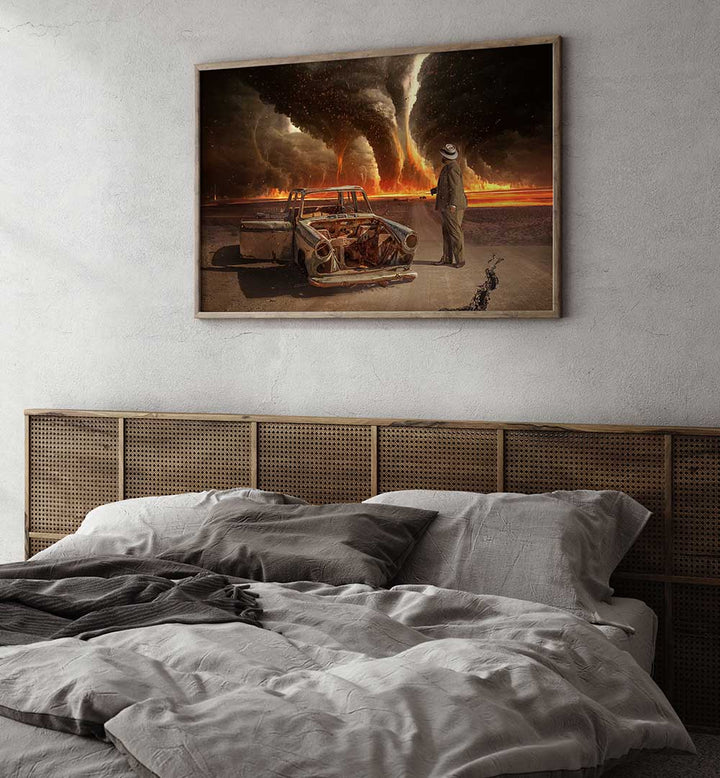 FIRE STORM  , PHOTOGRAPHY PRINTS