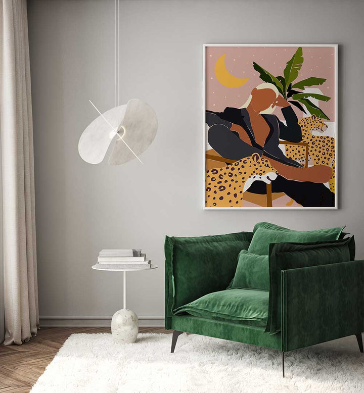 GIRL BOSS , PORTRAITS & FIGURATIVE ILLUSTRATIONS