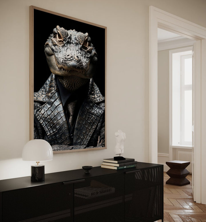 WILD SUITS - CROCODILE , ANIMAL PAINTINGS