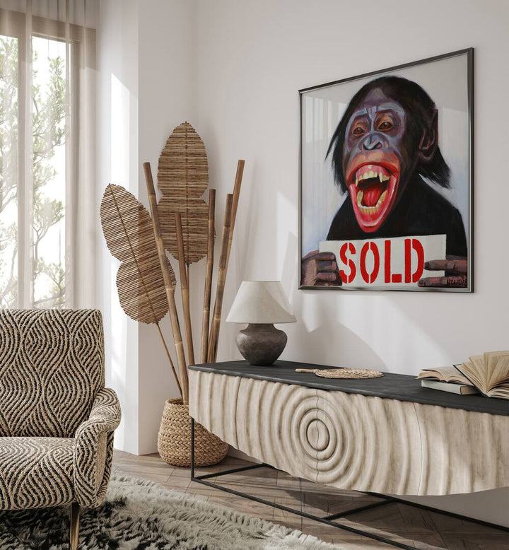 Vibrant SCREAMING SOLD APE Comic Posters enhance your wall decor, celebrating abstract comic art and lively illustrations.
