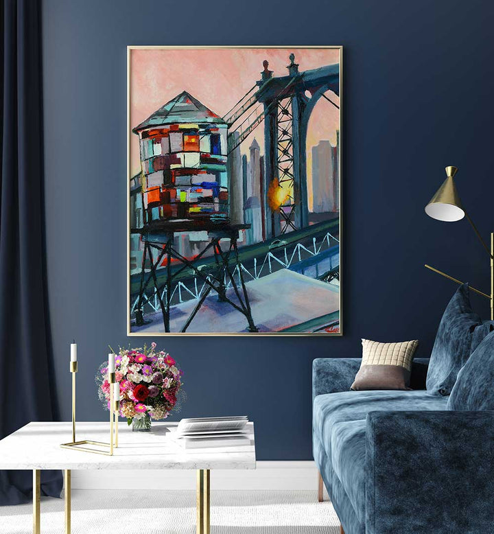 LOVE FROM THE BQE , LANDSCAPE PAINTINGS