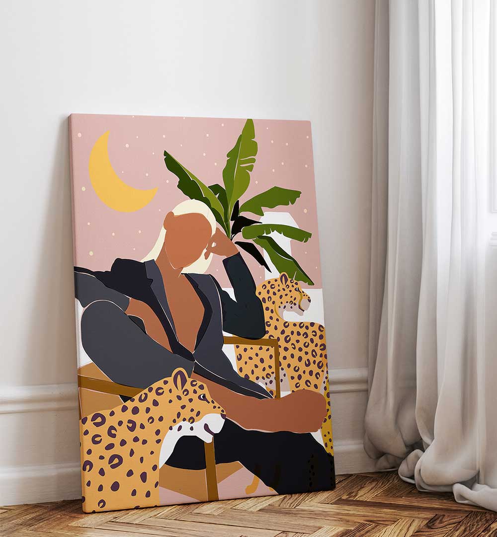 GIRL BOSS , PORTRAITS & FIGURATIVE ILLUSTRATIONS