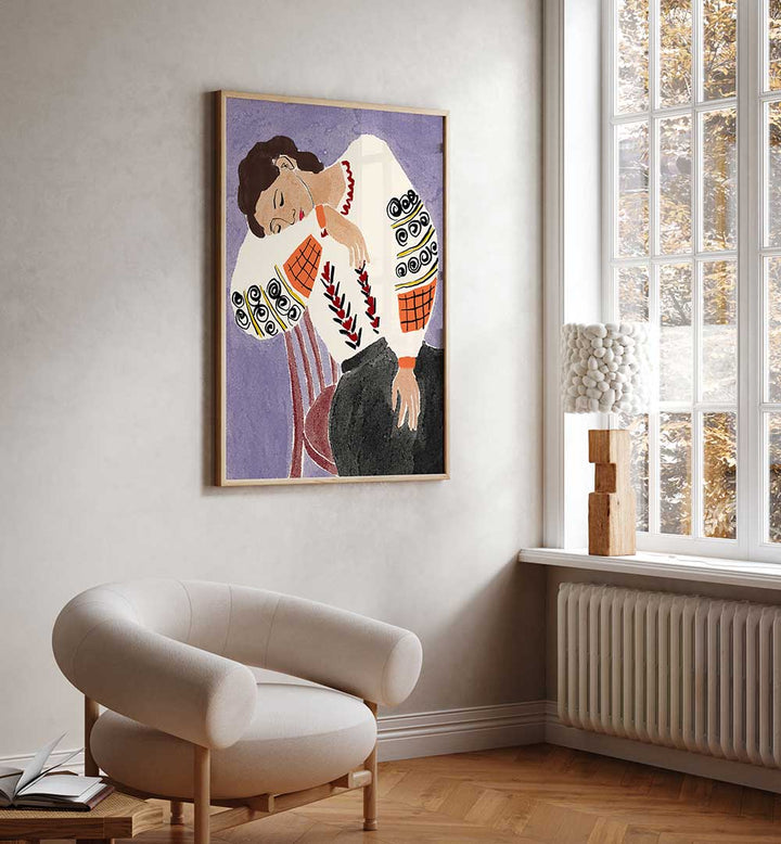 THE ROMANIAN BLOUSE , PORTRAITS & FIGURATIVE ILLUSTRATIONS