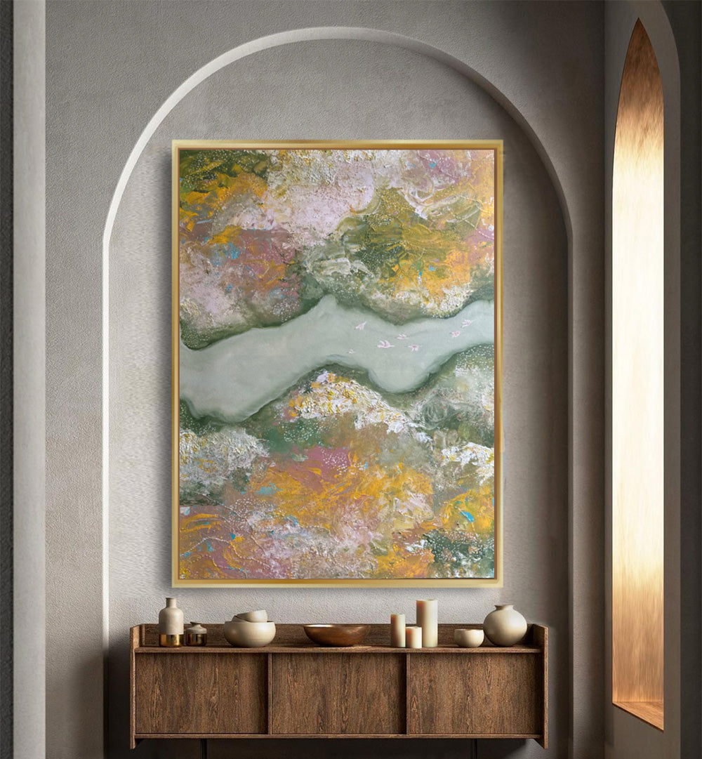 MOVEMENT BETWEEN STILLNESS  , HANDMADE ARTWORKS