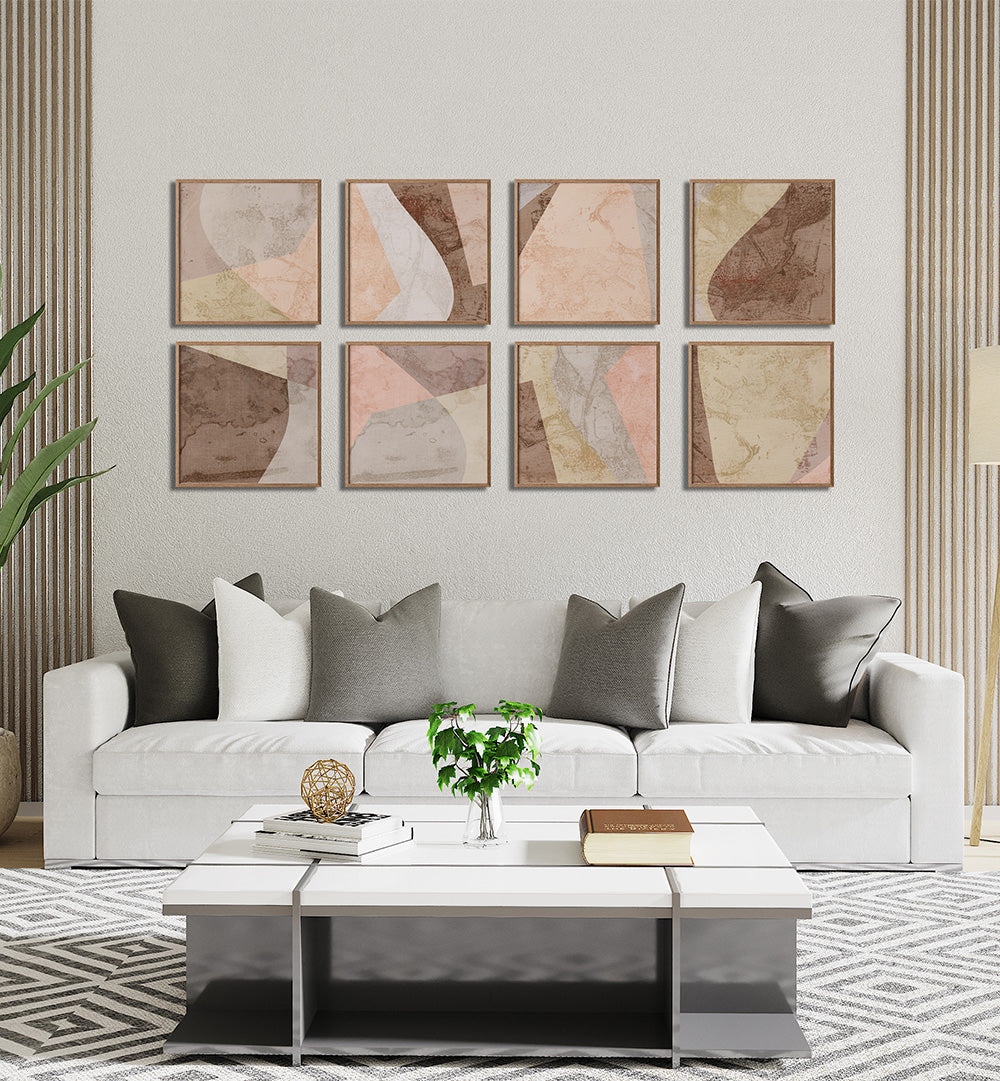 MUTED HARMONY GALLERY WALL , GALLERY WALLS & SETS