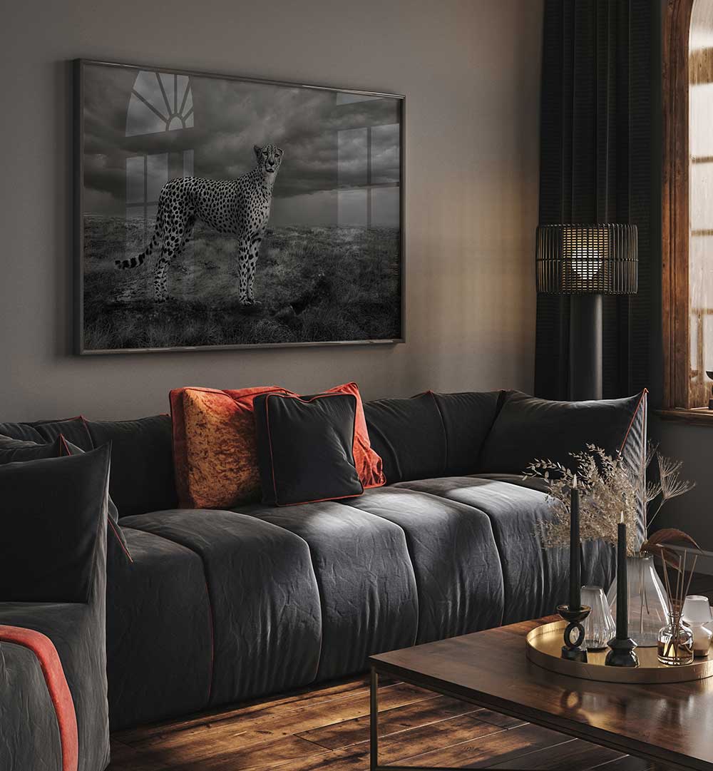 ALERT CHEETAH  , PHOTOGRAPHY PRINTS