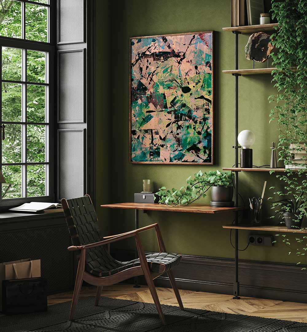 CHAOS IN COLOR , ABSTRACT PAINTINGS