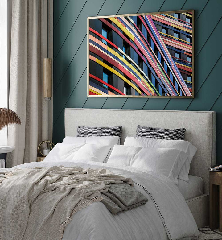 COLOURFUL AUTHORITY FAÇADE , PHOTOGRAPHY PRINTS