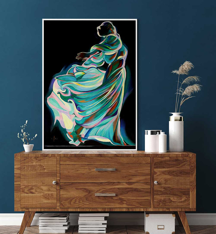 DEPICTION OF A DANCER , PORTRAITS & FIGURATIVE ILLUSTRATIONS