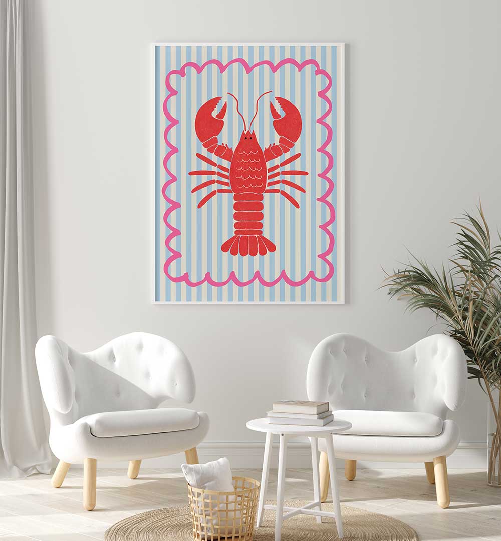 BLUE STRIPED LOBSTER , BAR & CAFE ART
