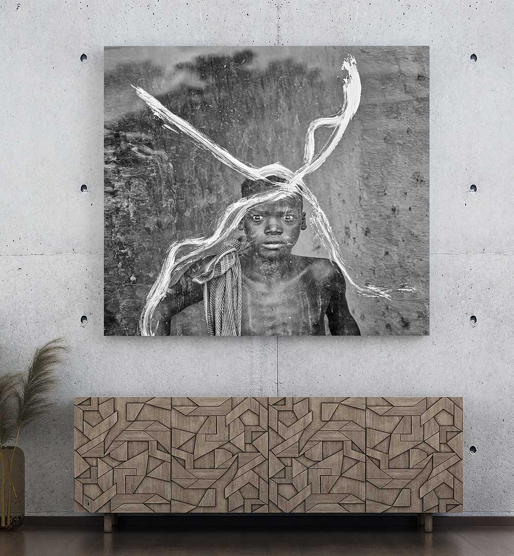 ETHIOPIAN CHILD PORTRAIT , PHOTOGRAPHY PRINTS