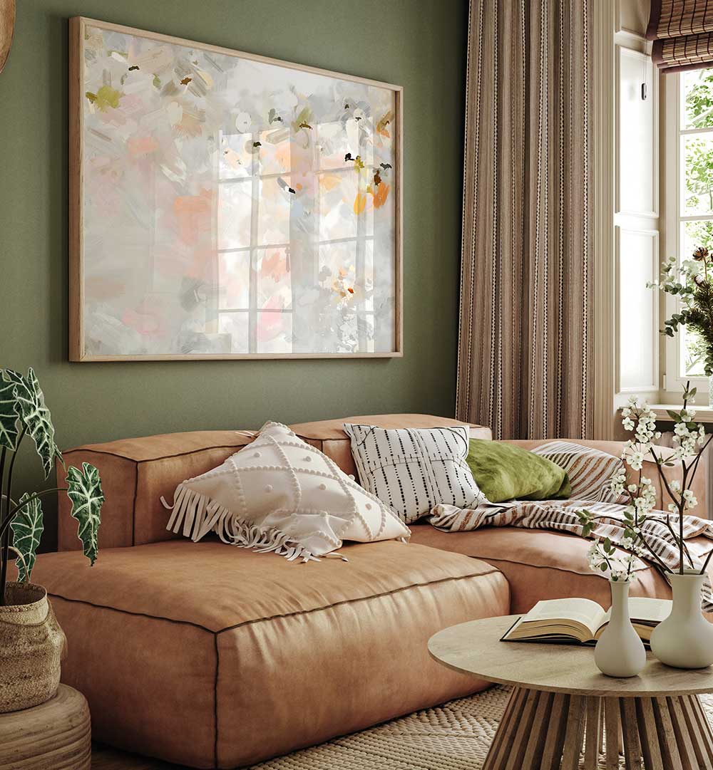 AFTER THE RAIN , ABSTRACT PAINTINGS