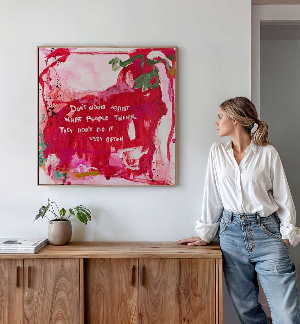 DO NOT WORRY , ABSTRACT PAINTINGS