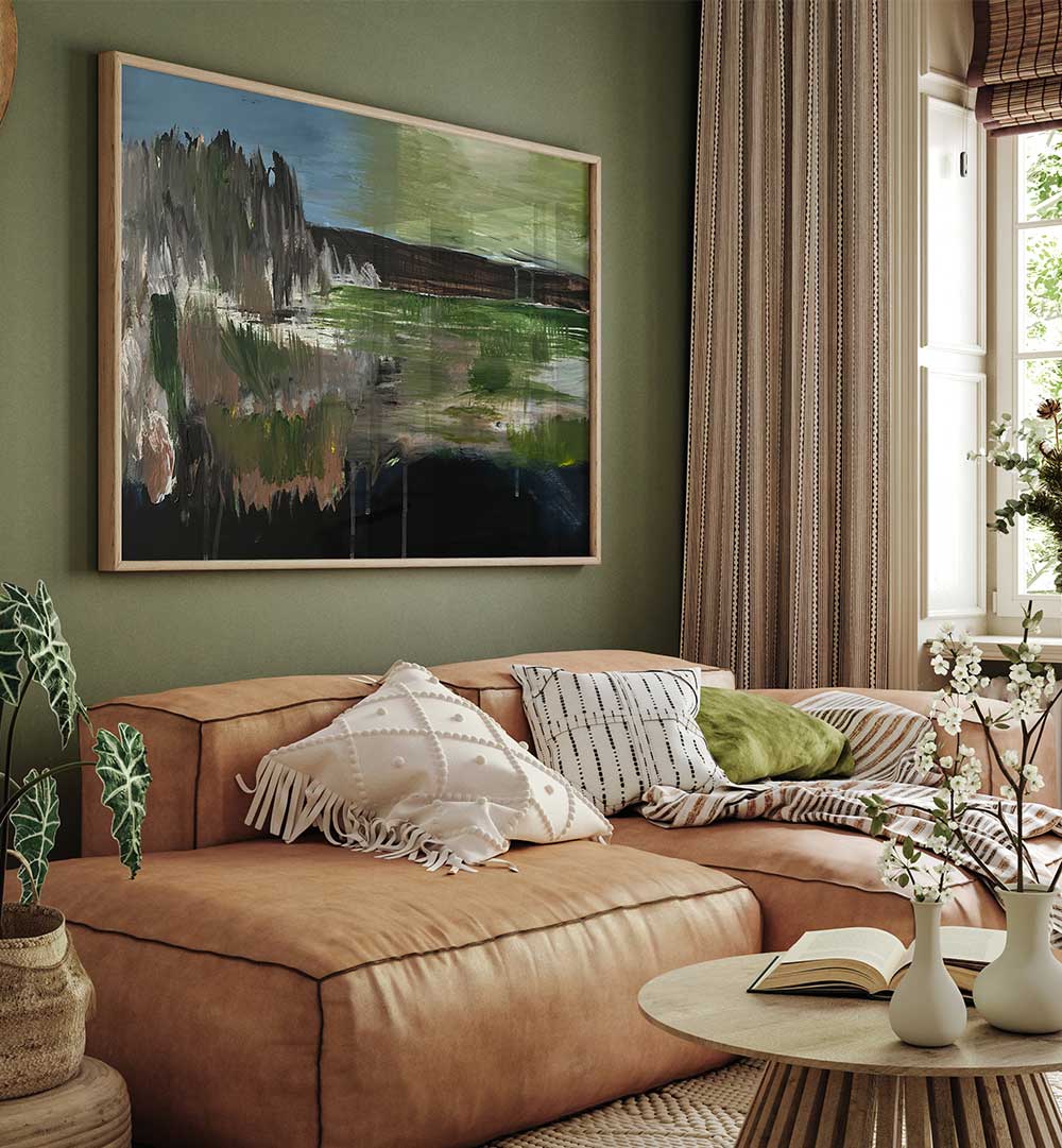 IMPRESSIONIST COLORFUL ABSTRACT , ABSTRACT PAINTINGS