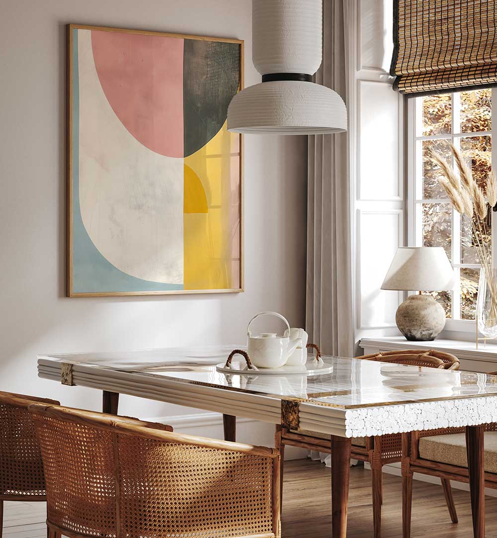 SCANDINAVIAN ART , GEOMETRIC ART PRINTS