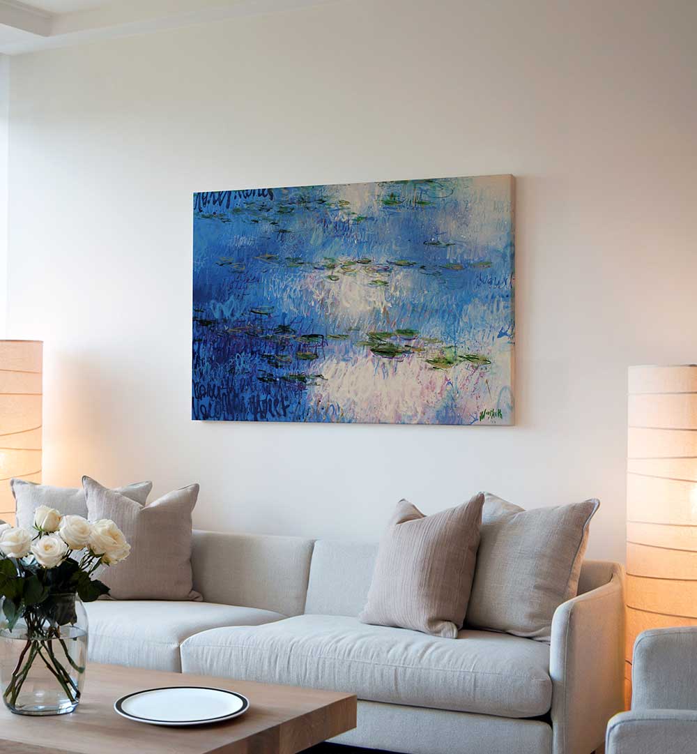 GIVERNY XVII , ABSTRACT PAINTINGS