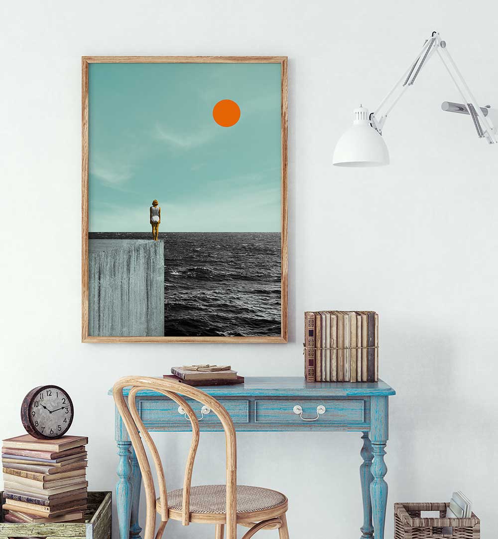 GOOD TO SEE YOU AGAIN , SURREAL ART PRINTS