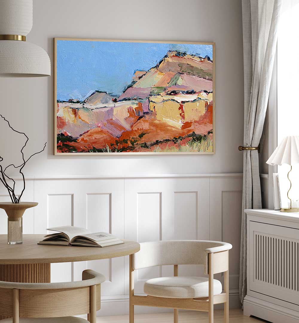 GHOST RANCH MORNING , LANDSCAPE PAINTINGS