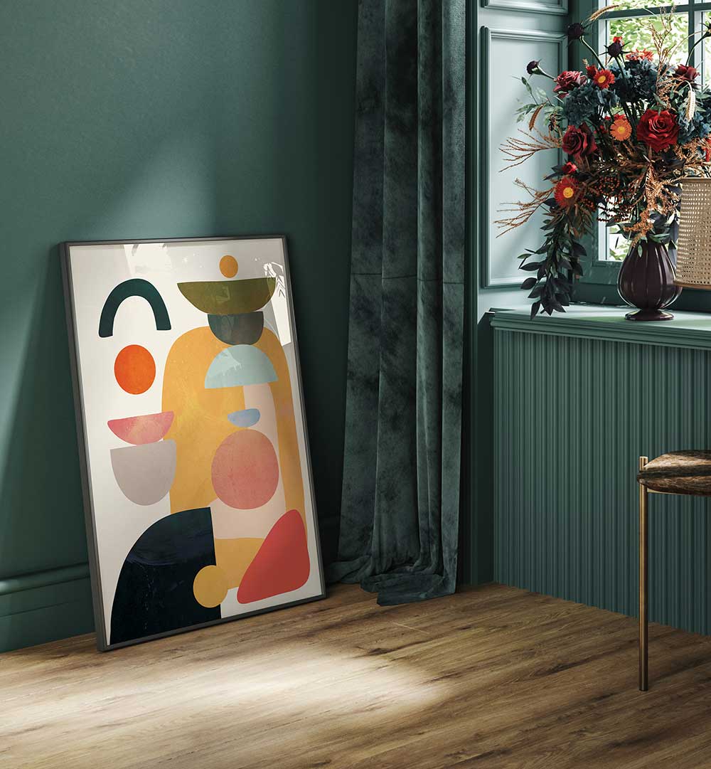 ABSTRACT HARMONY , BOHO ART PAINTINGS