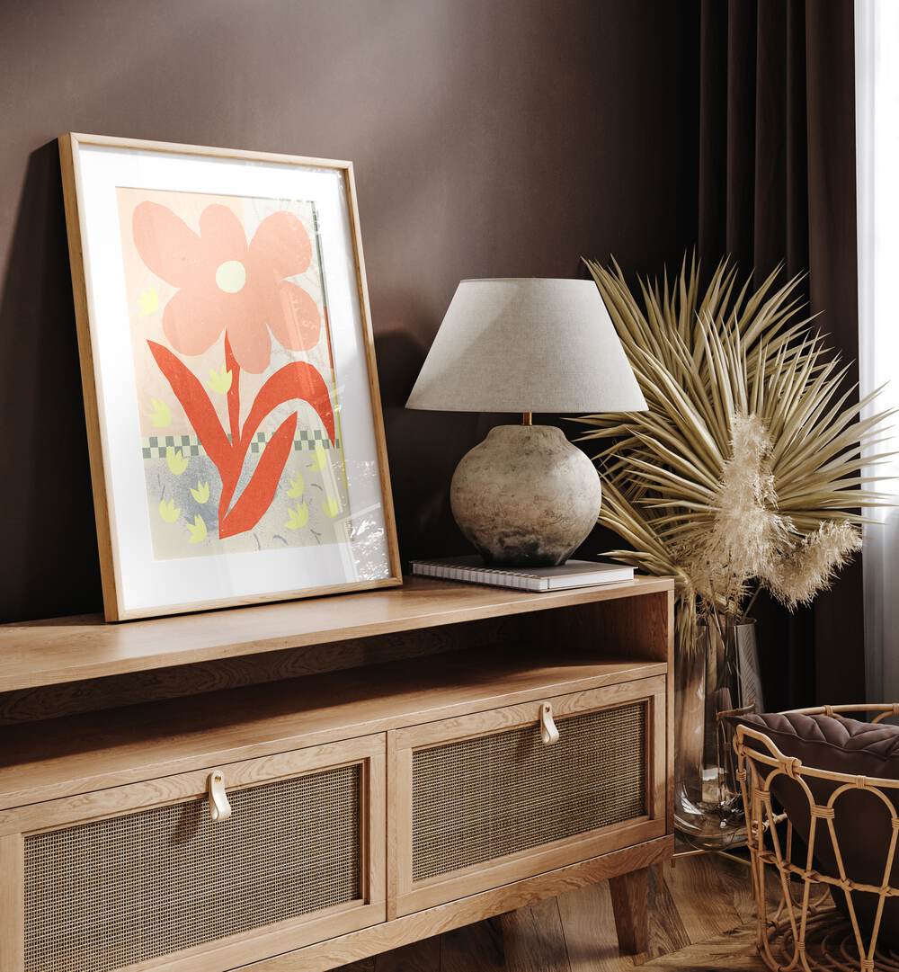 Elegant floral artwork from FLOWERS VOL II, FLORAL FLOWER PAINTINGS, perfect for enhancing any room's decor.