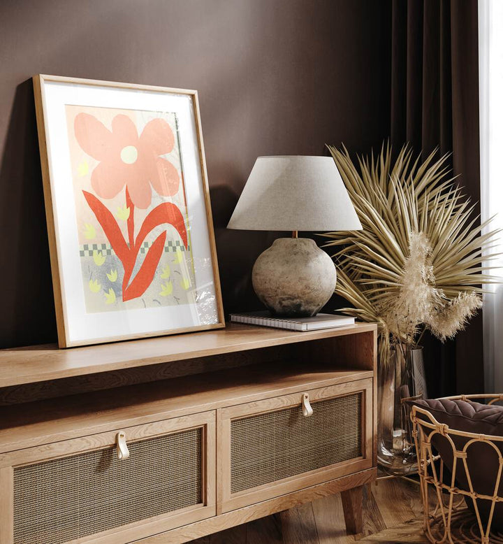 Elegant floral artwork from FLOWERS VOL II, FLORAL FLOWER PAINTINGS, perfect for enhancing any room's decor.