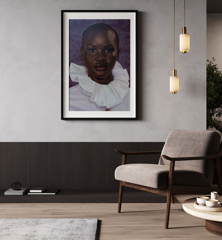 Stunning REGAL SILE, AFRICAN ART PAINTINGS elevating modern interiors with rich cultural heritage and vibrant spirit.