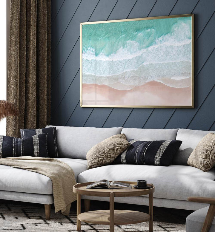 AERIAL OCEAN , BEACH PAINTINGS