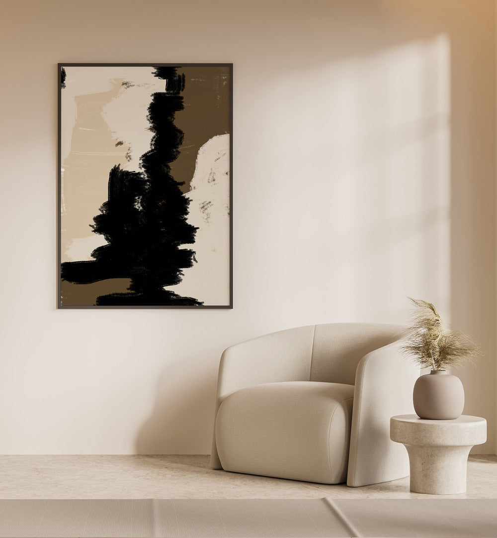 Stunning NEUTRAL ART, ABSTRACT PAINTINGS from Miuus Studio, perfect for elevating your living space's aesthetic.