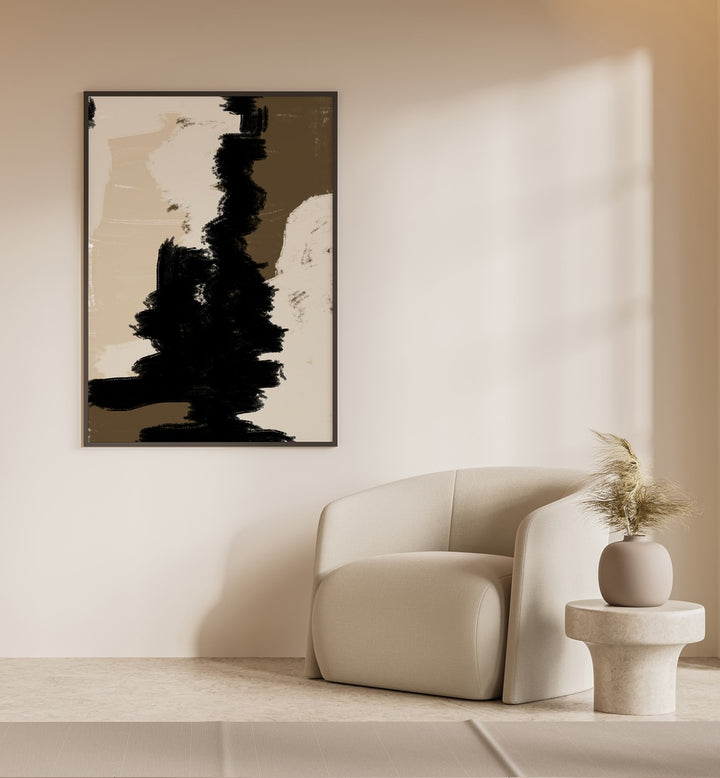Stunning NEUTRAL ART, ABSTRACT PAINTINGS from Miuus Studio, perfect for elevating your living space's aesthetic.