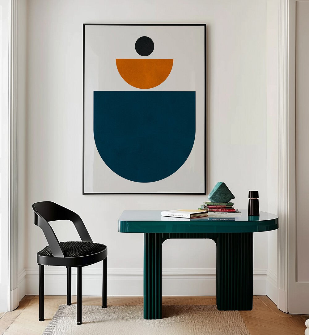 Stunning CIRCLES AND LINES VI, GEOMETRIC ART PRINTS enhance modern decor with vibrant colors and unique design.