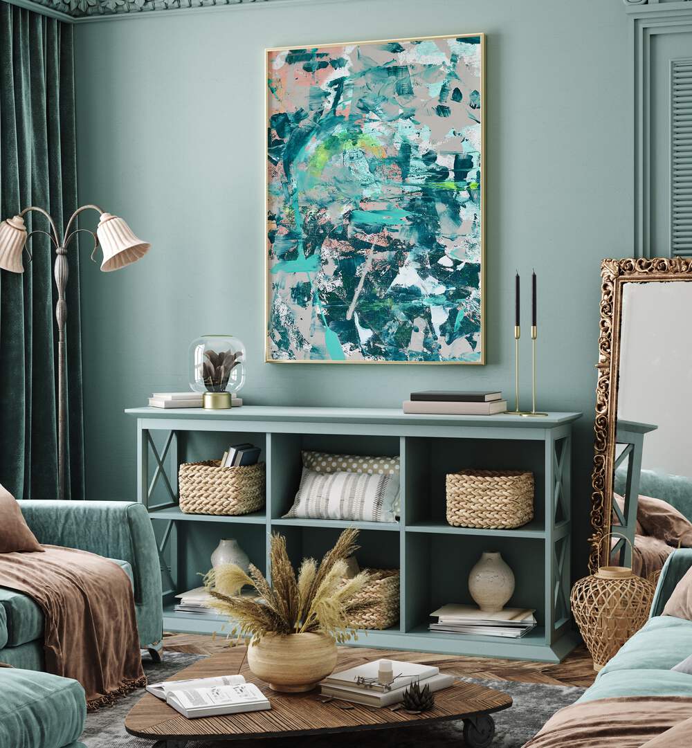 Transform your space with TO CONFRONT DELIGHT, ABSTRACT PAINTINGS, featuring vibrant colors and inspiring creativity.