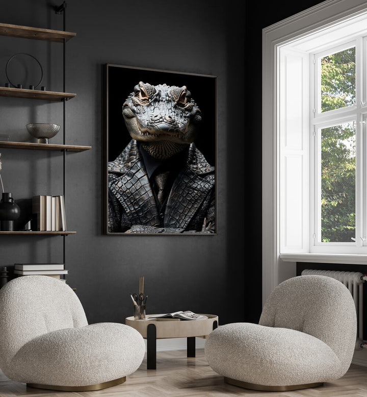 WILD SUITS - CROCODILE , ANIMAL PAINTINGS
