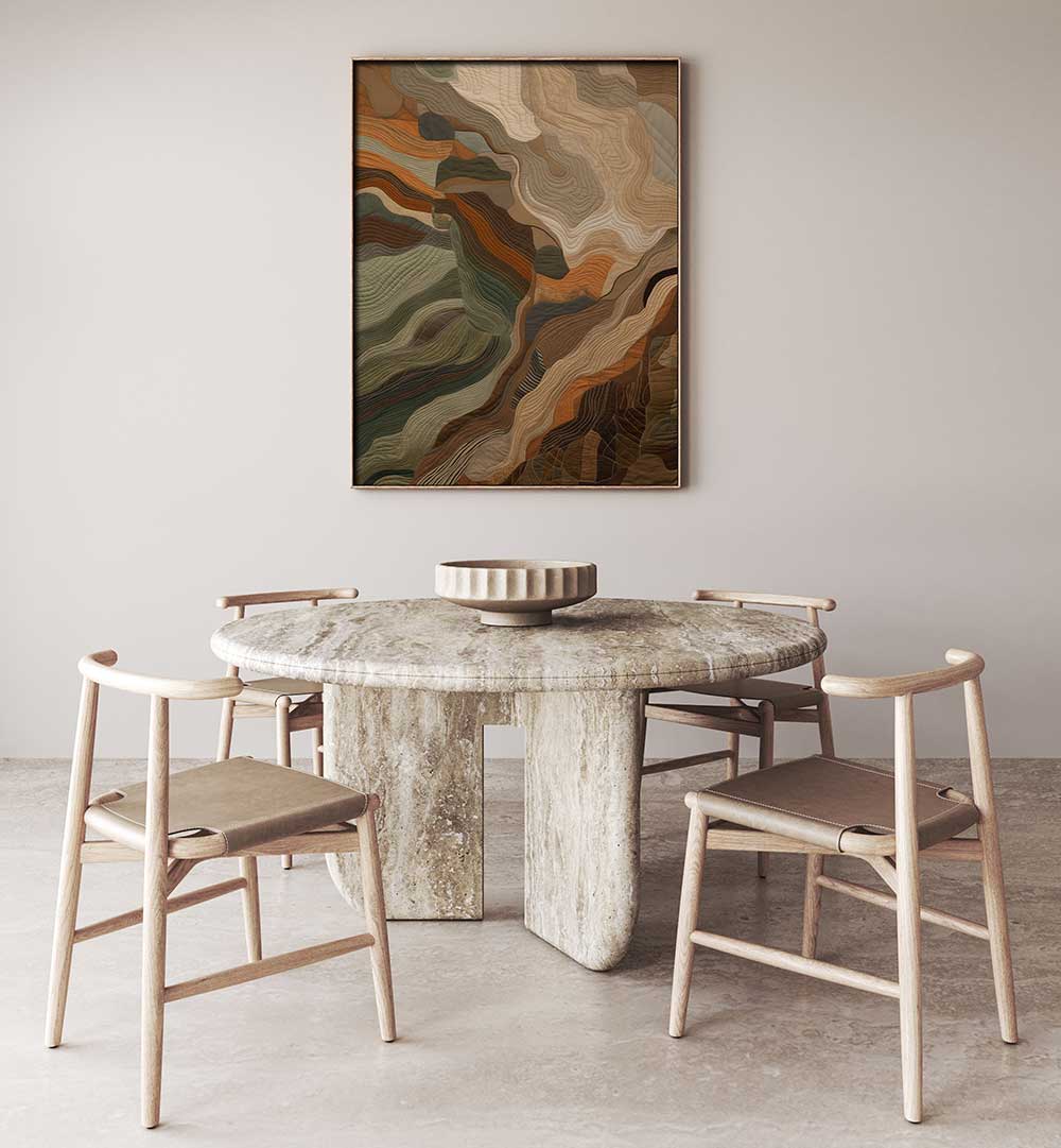 HARMONIC FABRIC III , ABSTRACT PAINTINGS