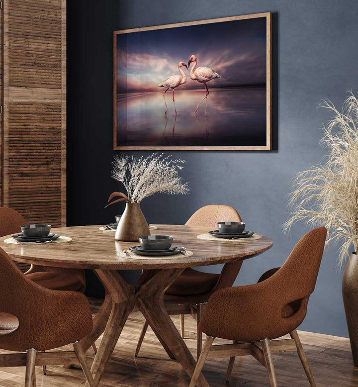 FLAMINGO LOVE  , PHOTOGRAPHY PRINTS