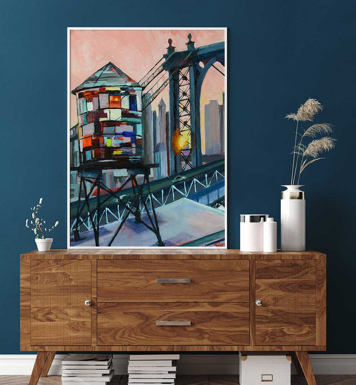 LOVE FROM THE BQE , LANDSCAPE PAINTINGS