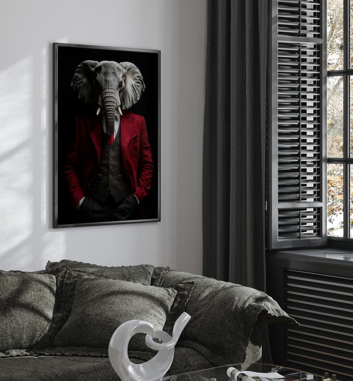 WILD SUITS - ELEPHANT , ANIMAL PAINTINGS