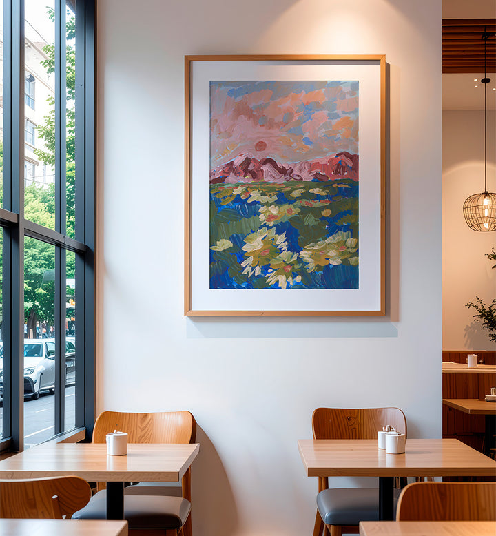 A HAPPY PLACE , LANDSCAPE PAINTINGS