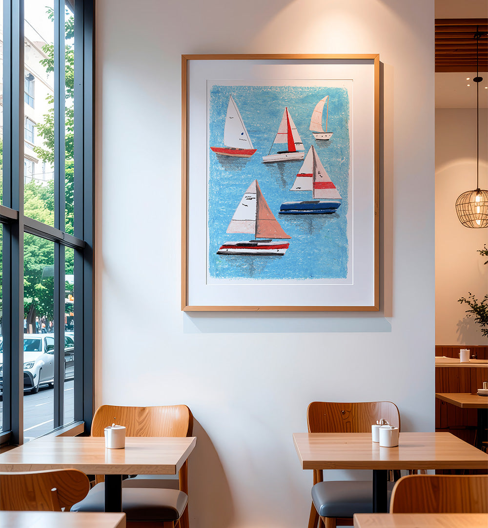 BOATS II , BEACH PAINTINGS