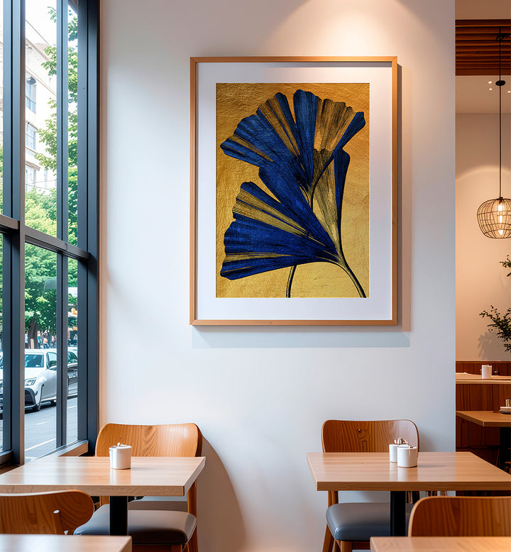 GINKO BILOBA NATURE FLORAL ART II ,FLORAL FLOWER PAINTINGS