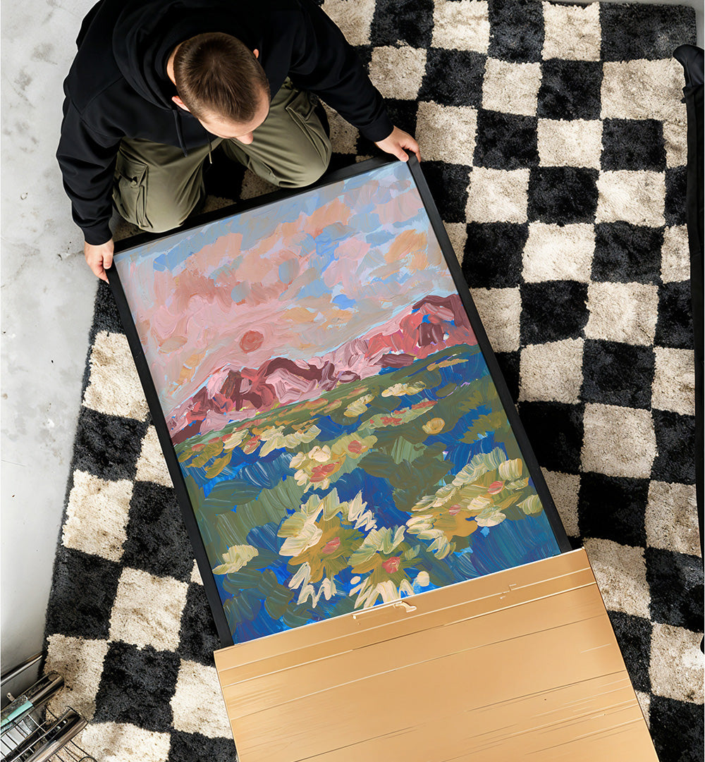 A HAPPY PLACE , LANDSCAPE PAINTINGS