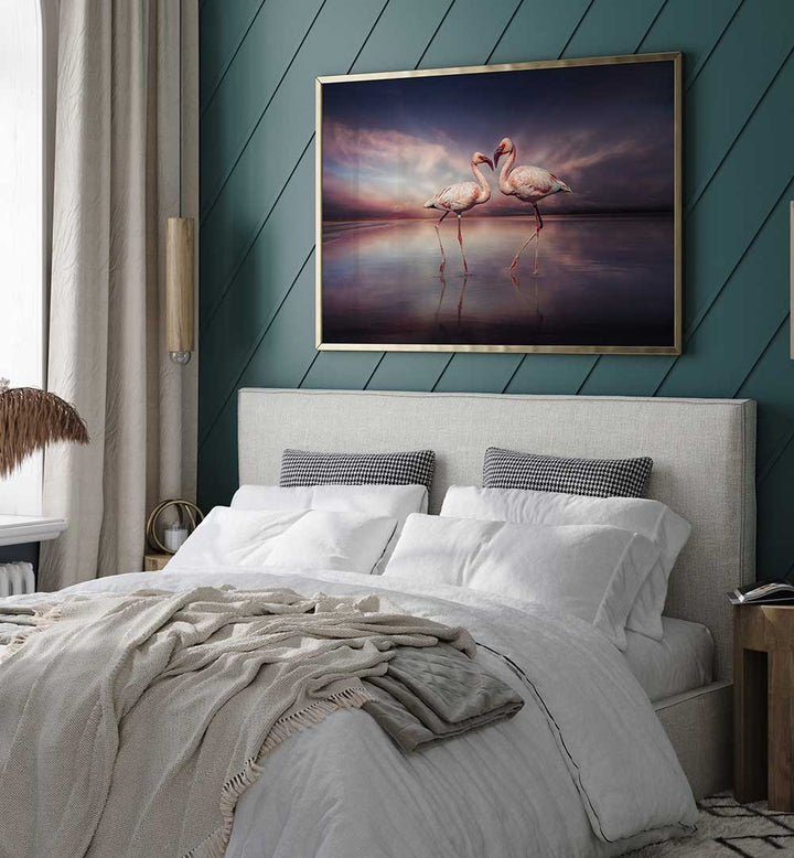 FLAMINGO LOVE  , PHOTOGRAPHY PRINTS