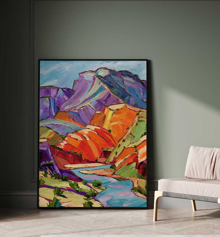 NEW MEXICO , LANDSCAPE PAINTINGS
