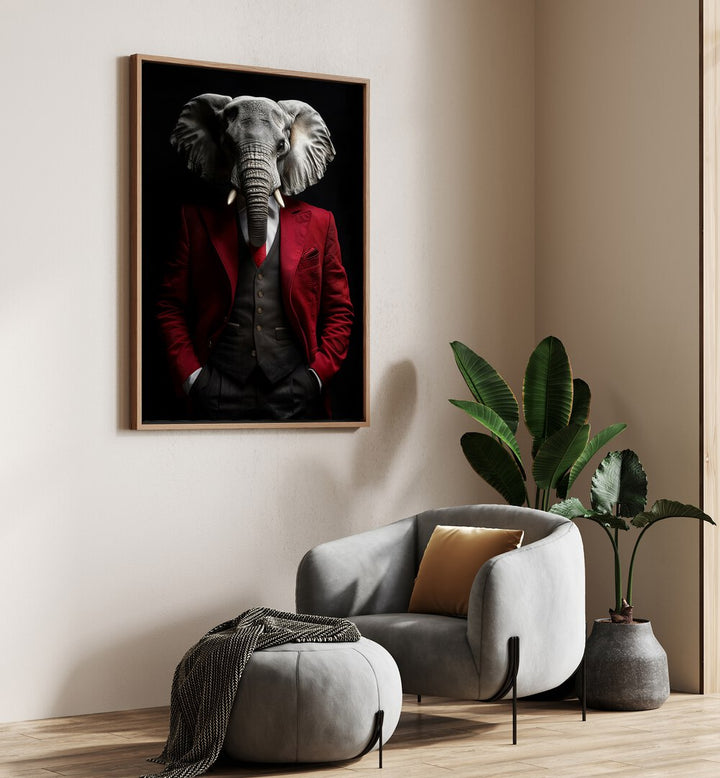 WILD SUITS - ELEPHANT , ANIMAL PAINTINGS
